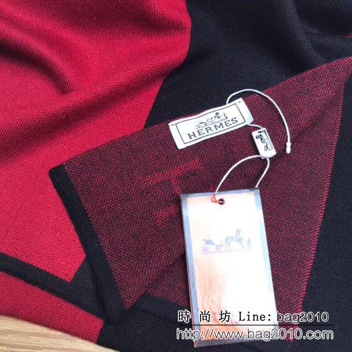 HERMES愛馬仕原單出口招牌男款羊絨圍巾 LLWJ6254